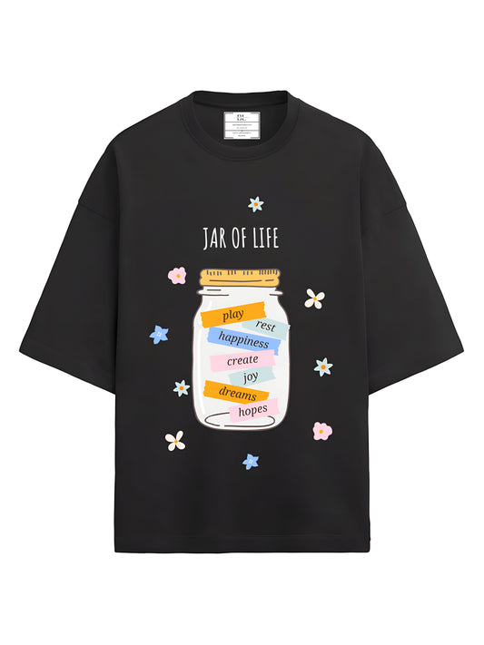 JAR-OF-LIFE OVERSIZED UNISEX T-SHIRT