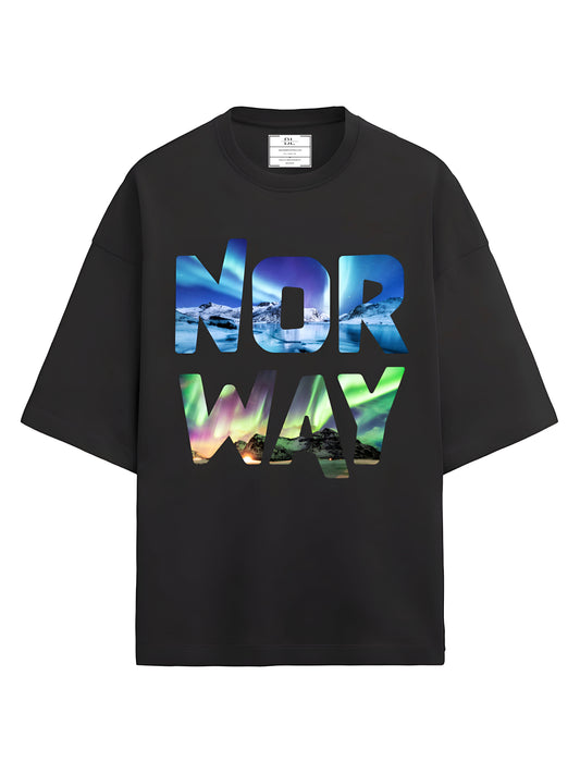 NORWAY OVERSIZED UNISEX T-SHIRT