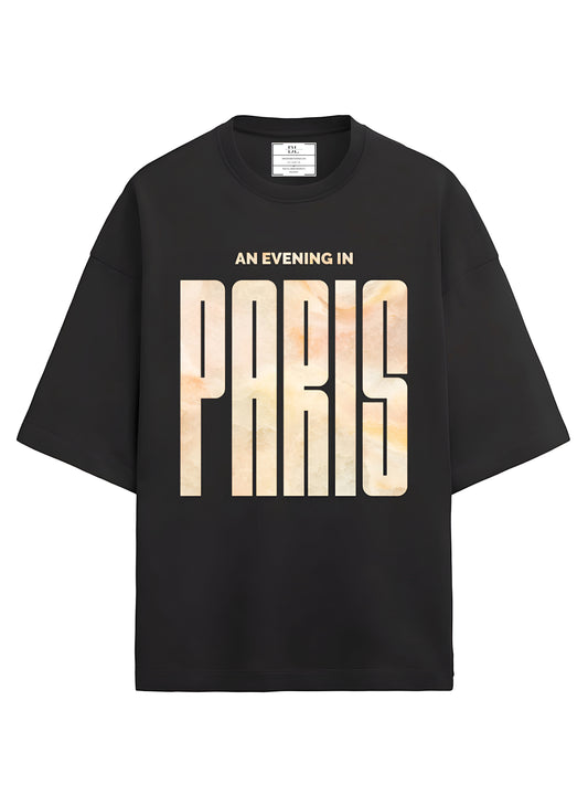 AN EVENING IN PARIS OVERSIZED UNISEX T-SHIRT