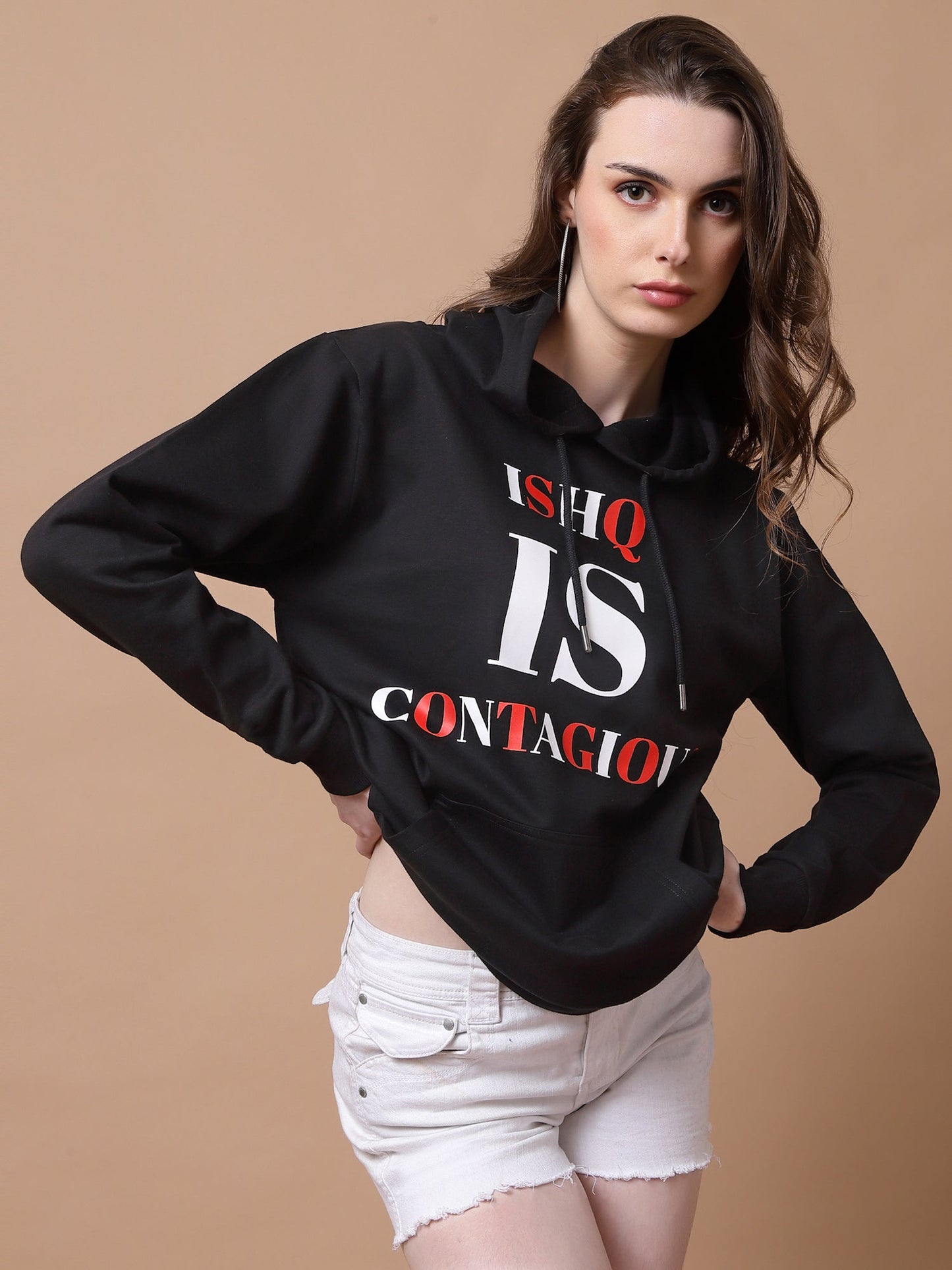 ISHQ IS CONTAGIOUS HOODIE