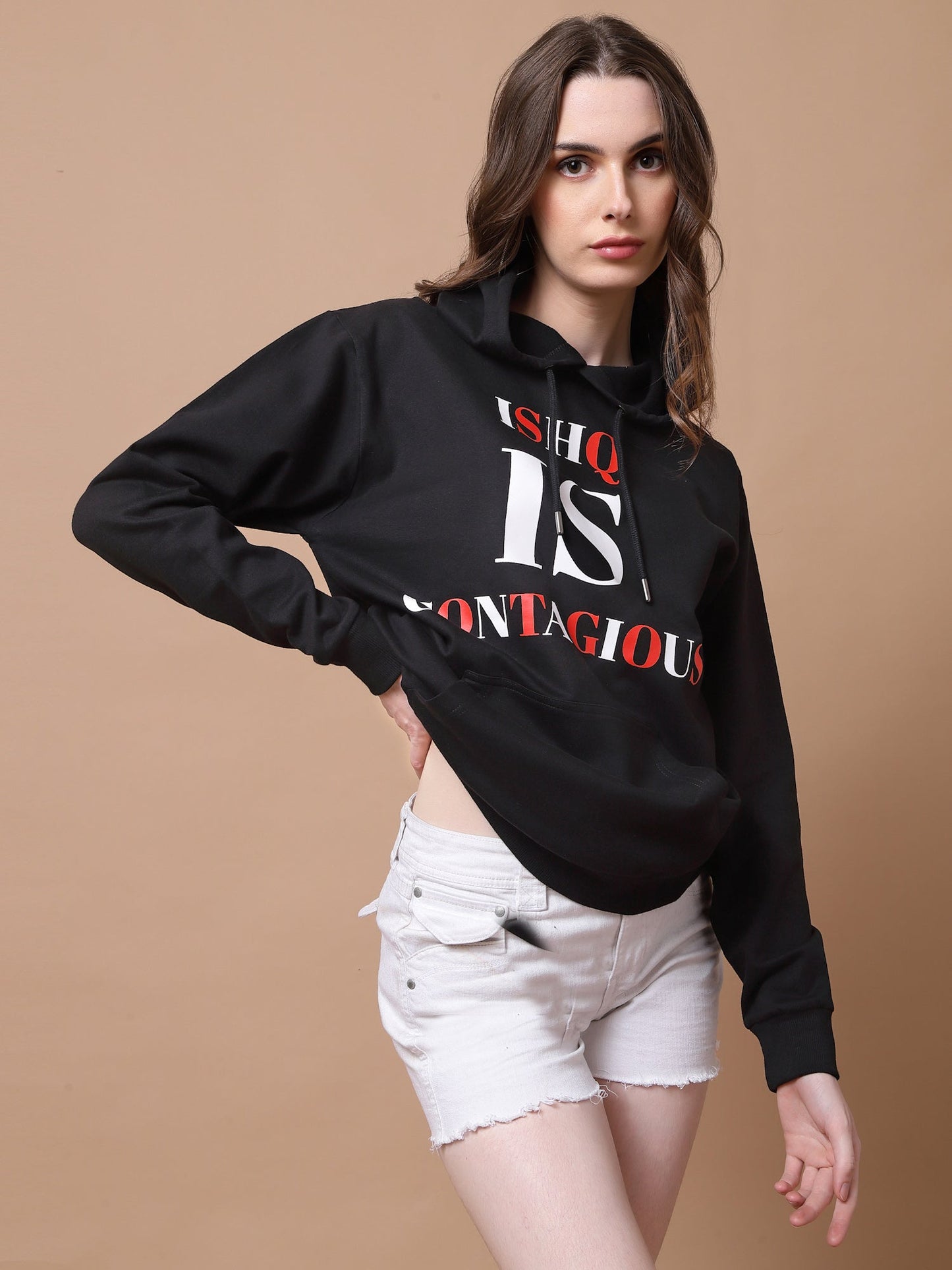 ISHQ IS CONTAGIOUS HOODIE