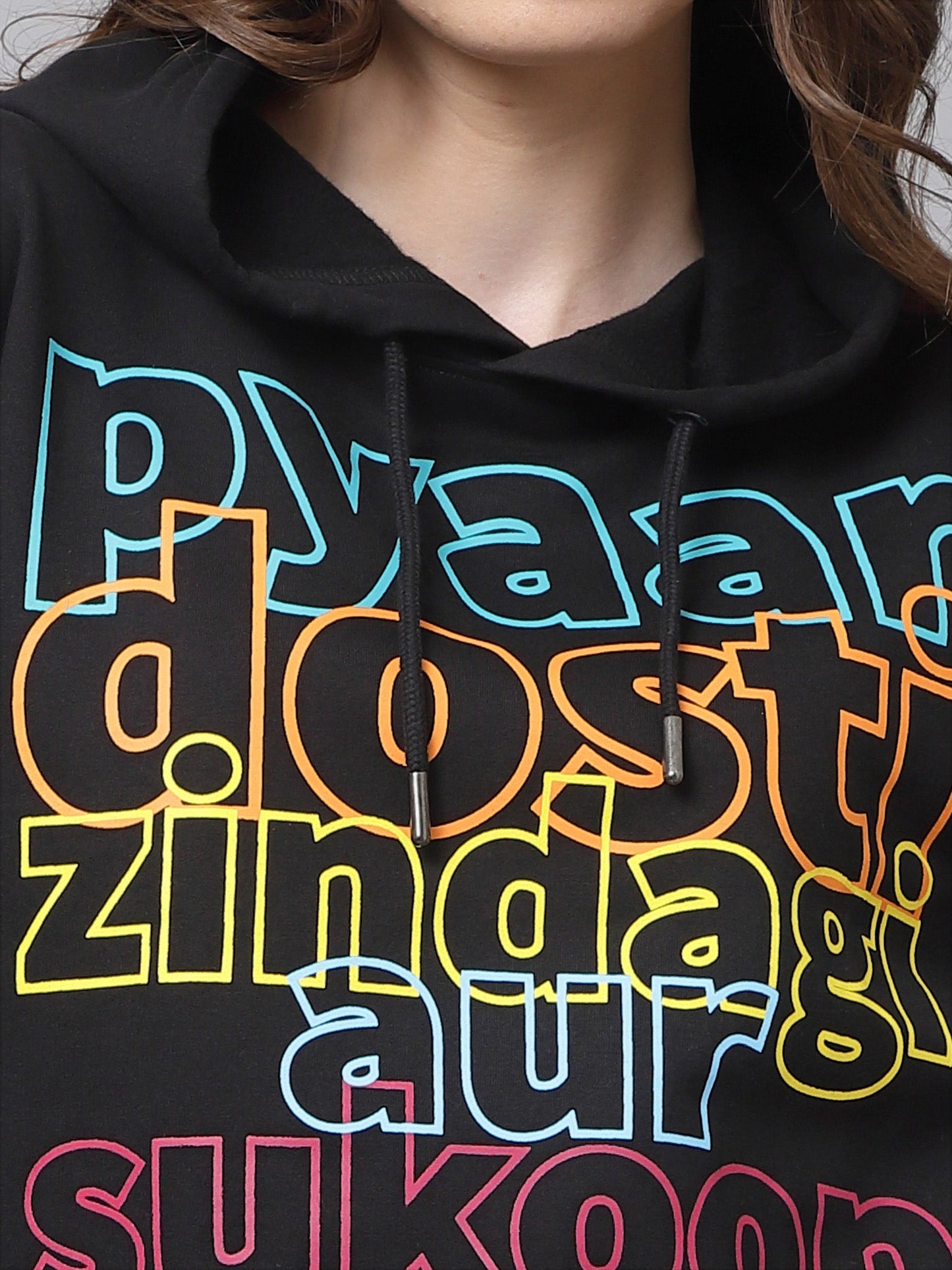 PYAAR DOSTI ZINDAGI SUKOON HOODIE