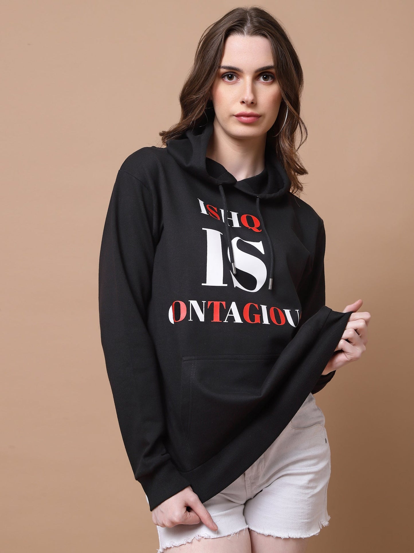 ISHQ IS CONTAGIOUS HOODIE