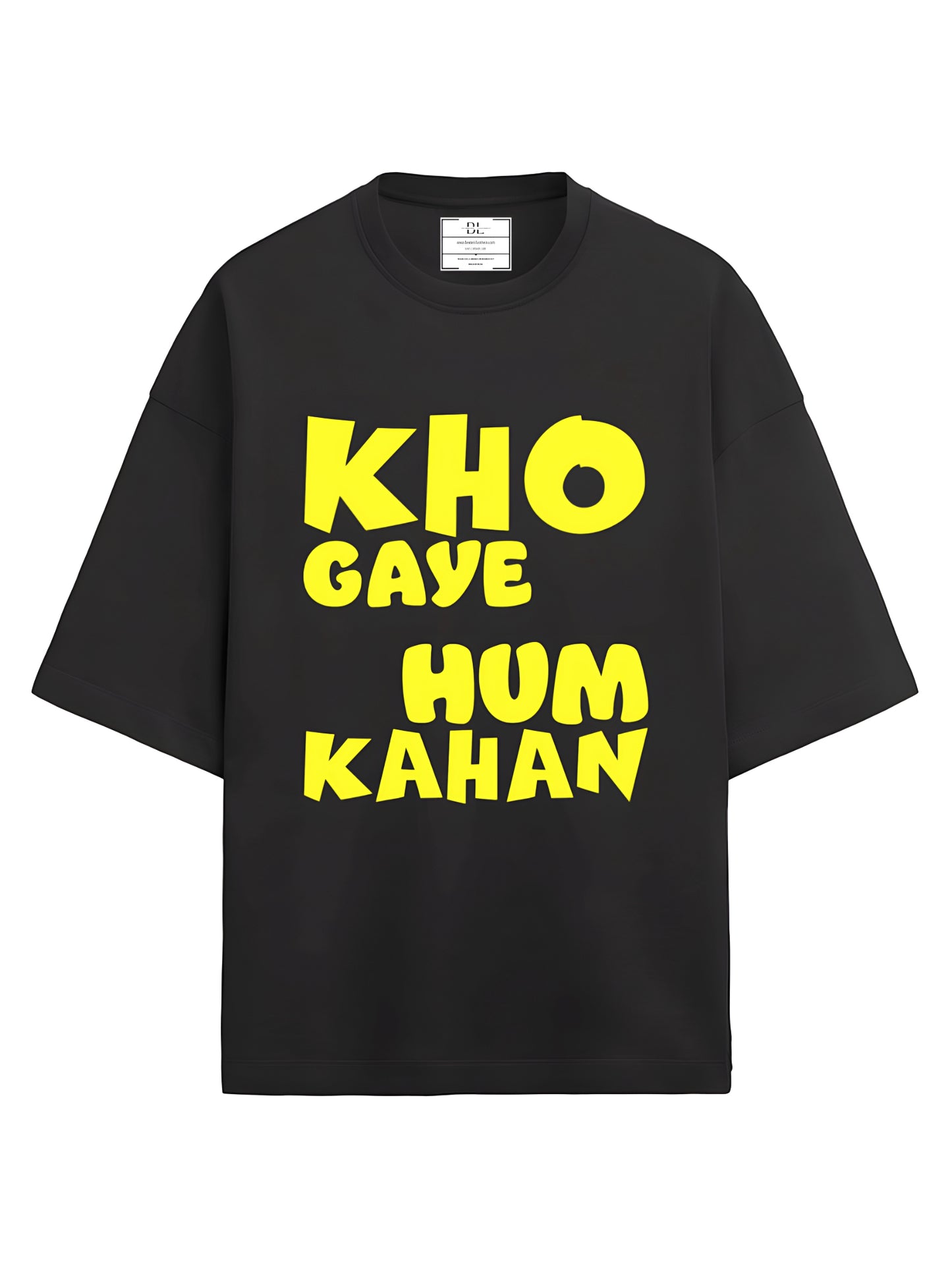 KHO GAYE HUM KAHAN OVERSIZED UNISEX T-SHIRT