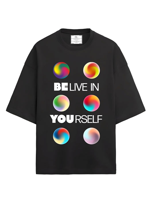 BELIVE OVERSIZED UNISEX T-SHIRT