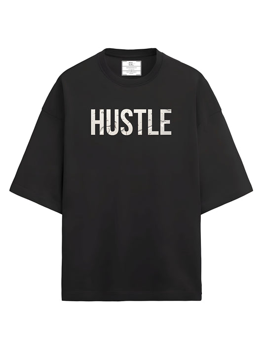 HUSTLE OVERSIZED UNISEX T-SHIRT